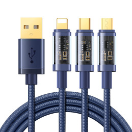 Kabel Joyroom 3v1 USB - USB...