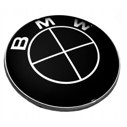 Černý emblém s logem BMW na...
