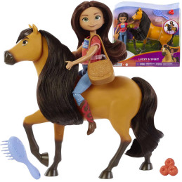 Mattel Loutka + kůň Mustang...