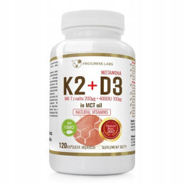 Vitamin K2 MK-7 200µg + D3...