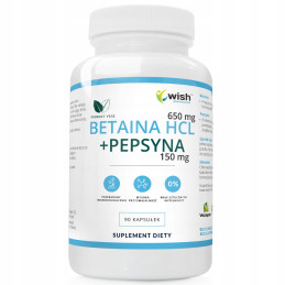 BETAINE 650mg HCL PEPSYNA...