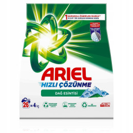 Ariel bílý prací prášek...