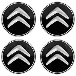 Víčka CITROËN 60 mm černá