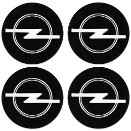 Víčka OPEL 64 mm černá bez...