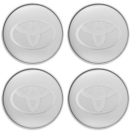 Víčka TOYOTA 60 mm stříbrná...