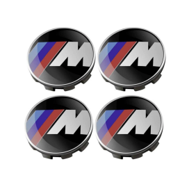 Víčka BMW M-Power 68 mm 4 kusy