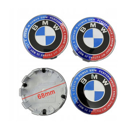 BMW víčka 68 mm Sada 4 kusů...