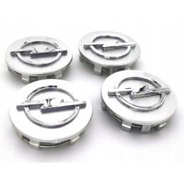 Stříbrné emblémy Opel 59 mm...