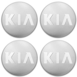 Stříbrné emblémy Kia 58 mm...