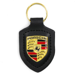 Klíčenka Porsche - barva černá