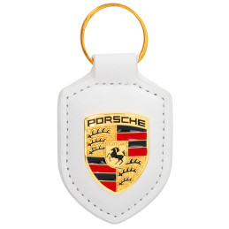 Klíčenka Porsche - bílá barva