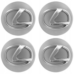 Víčka LEXUS 62 mm stříbrná