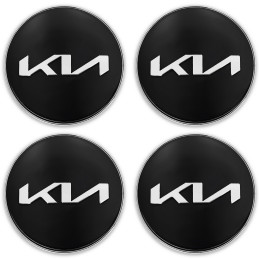 Víčka KIA 60 mm černá lesklá