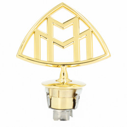 Zlatý emblém Mercedes-Benz...