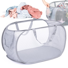 Síťový koš na prádlo Grey