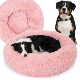 Růžová Pohodlná plyšová...