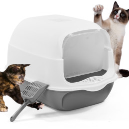 Uzavřený box na kočky...