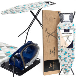 Žehlicí prkno s opěrkou na...