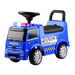 Policejní tlačné auto...