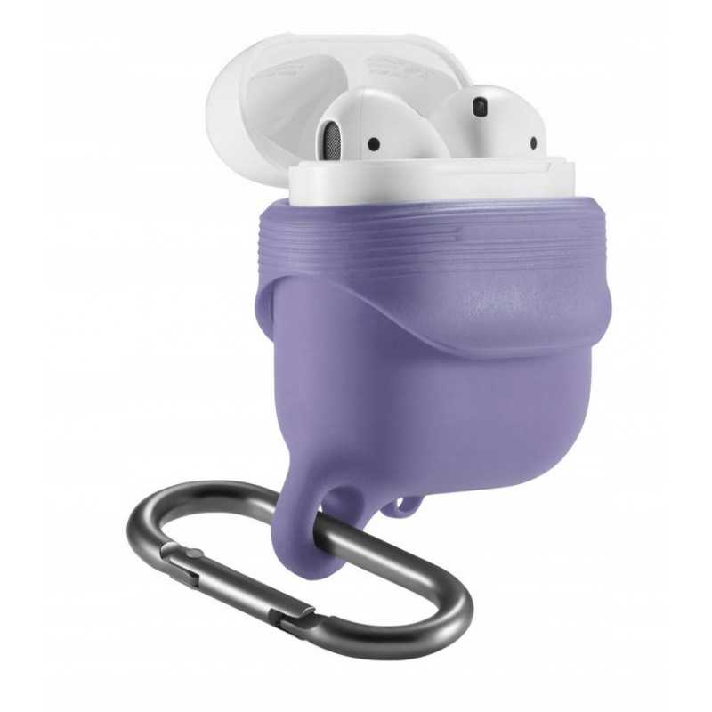 Zdjęcie 1 - Voděodolný Kryt Apple AirPods Waterproof Case Lavender Gray