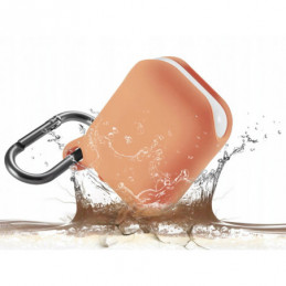 Zdjęcie 4 - Voděodolný Kryt Apple AirPods Waterproof Case Peach