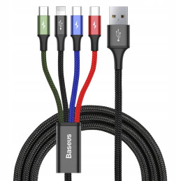 Kabel Baseus 4v1 USB...