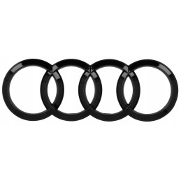 Emblém zadní černý Audi Q3...
